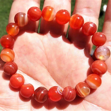 Carnelian Gemstone Bracelet